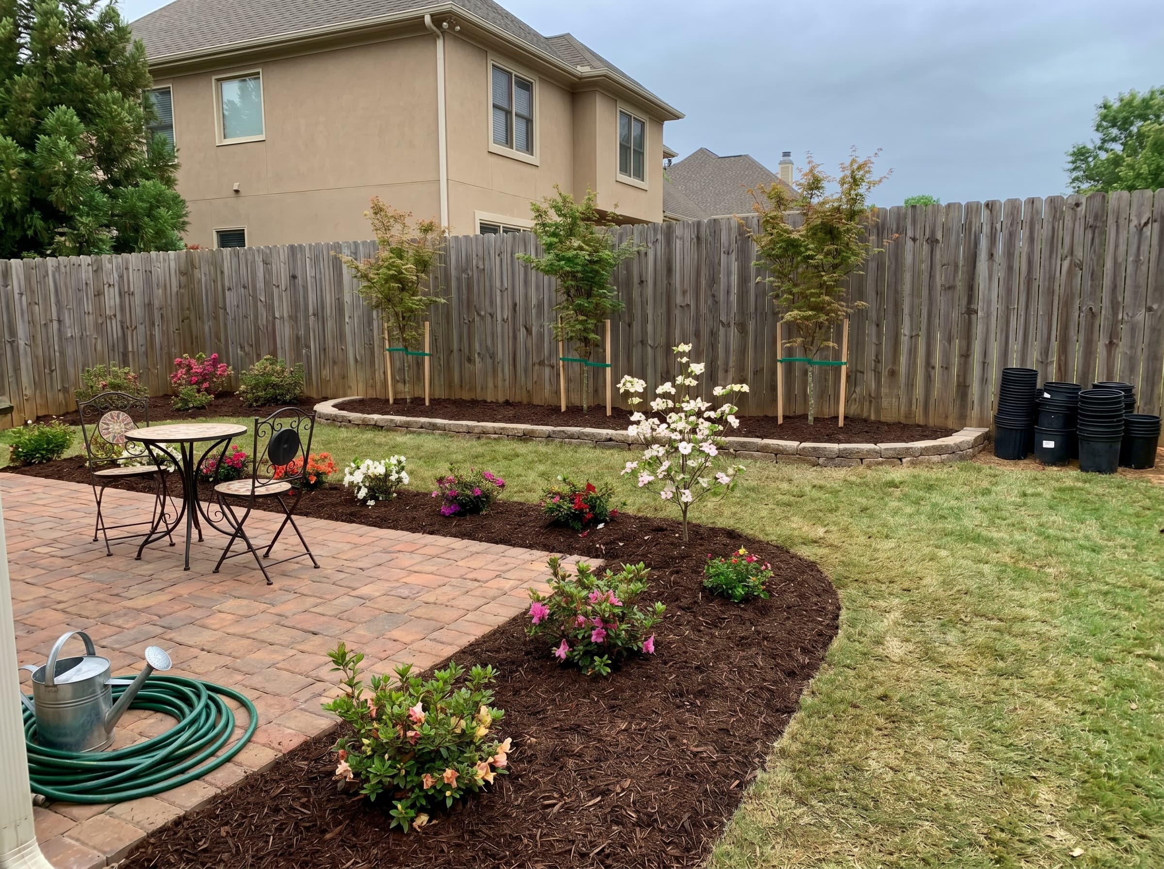 Landscape Planning: Trees, Plants, and Beds for a North Atlanta Yard
