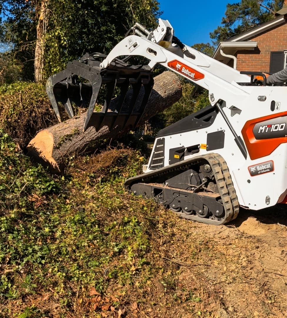 Brush and limbs hauled out clean after a north Atlanta storm